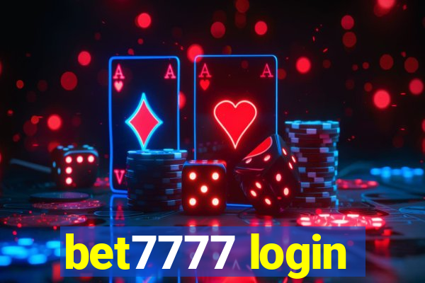 bet7777 login